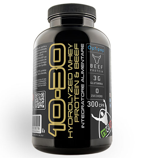 10=30 Hydrolyzed Whey Protein & Beef 300 cpr